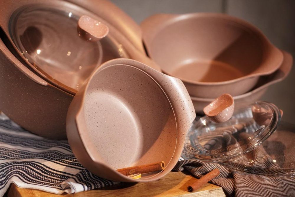 سرویس پخت و پز 10 پارچه وانیا مدل دوروگرانیت - تصویر 8