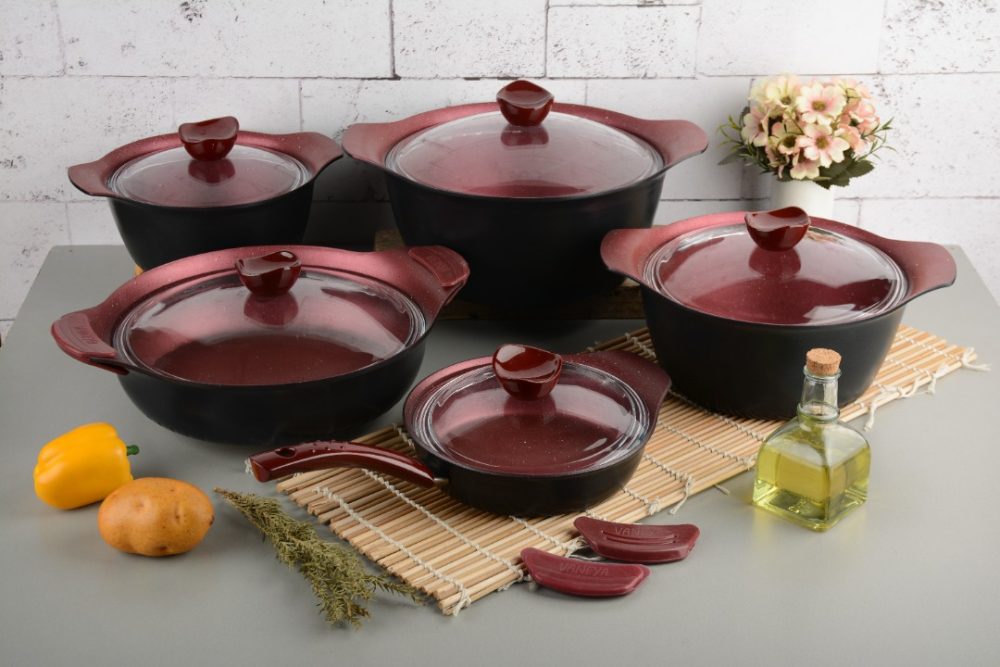 سرویس قابلمه ده پارچه وانیا