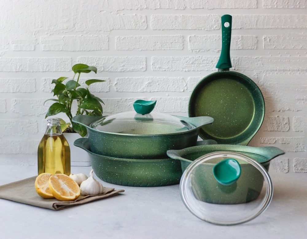 سرویس پخت و پز 10 پارچه وانیا مدل دوروگرانیت - تصویر 7