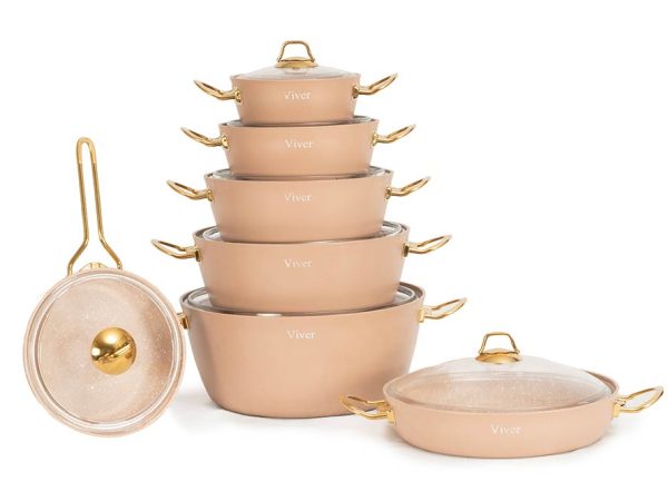 سرویس قابلمه 14 پارچه گرانیتی ویور